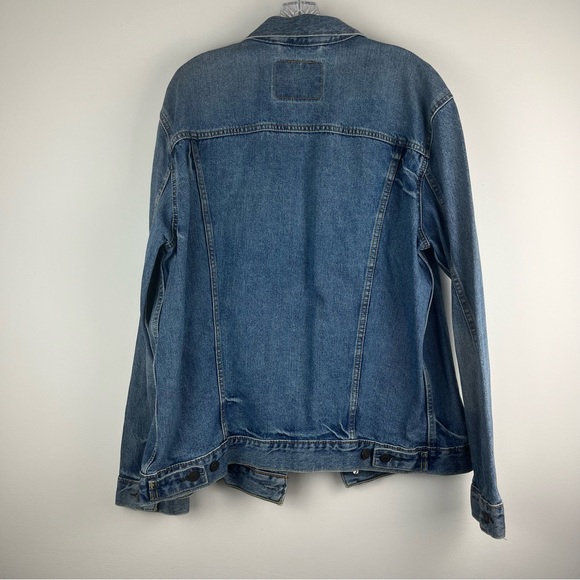 Levi’s Trucker Denim Jean Jacket Men’s Size XL Style # 723340139 - Picture 3 of 12